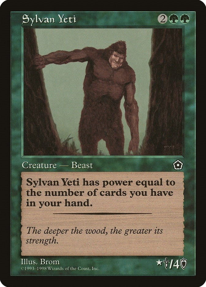 Sylvan Yeti (Portal Second Age)