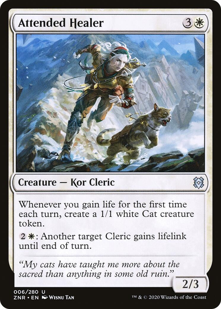 Attended Healer (6) (Zendikar Rising)