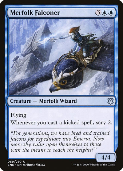 Merfolk Falconer (69) (Zendikar Rising)