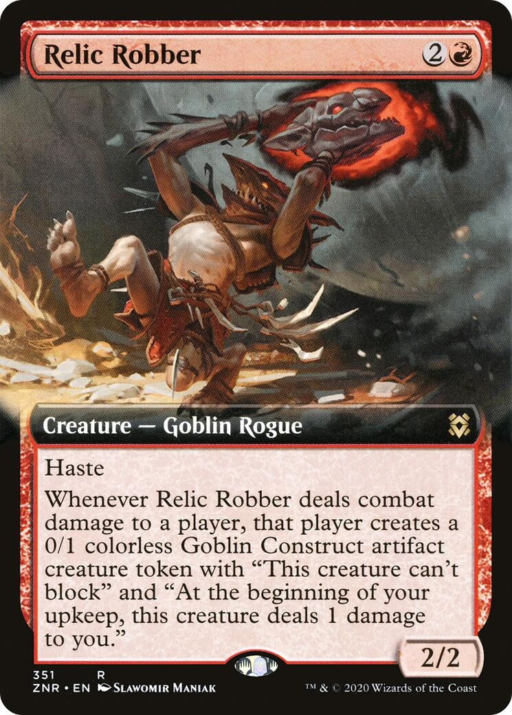 Relic Robber (Extended Art) (351) (Zendikar Rising)