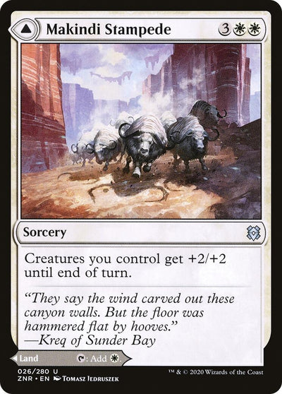 Makindi Stampede (26) (Zendikar Rising)