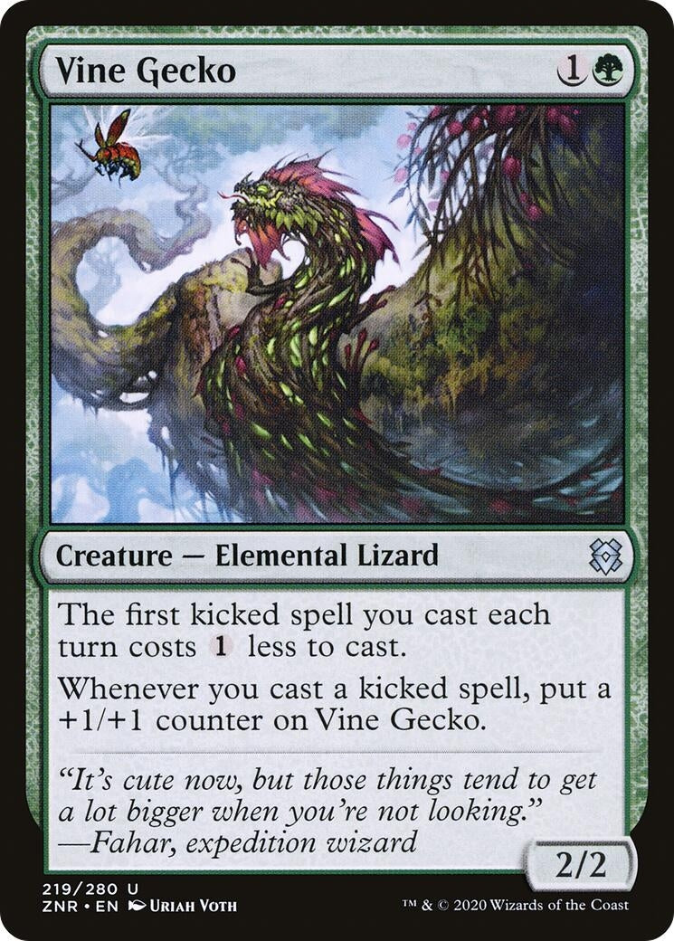 Vine Gecko (219)