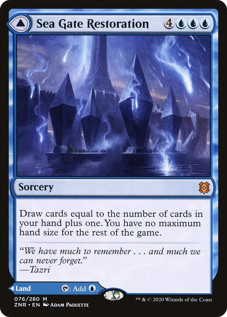 Sea Gate Restoration (76) (Zendikar Rising)