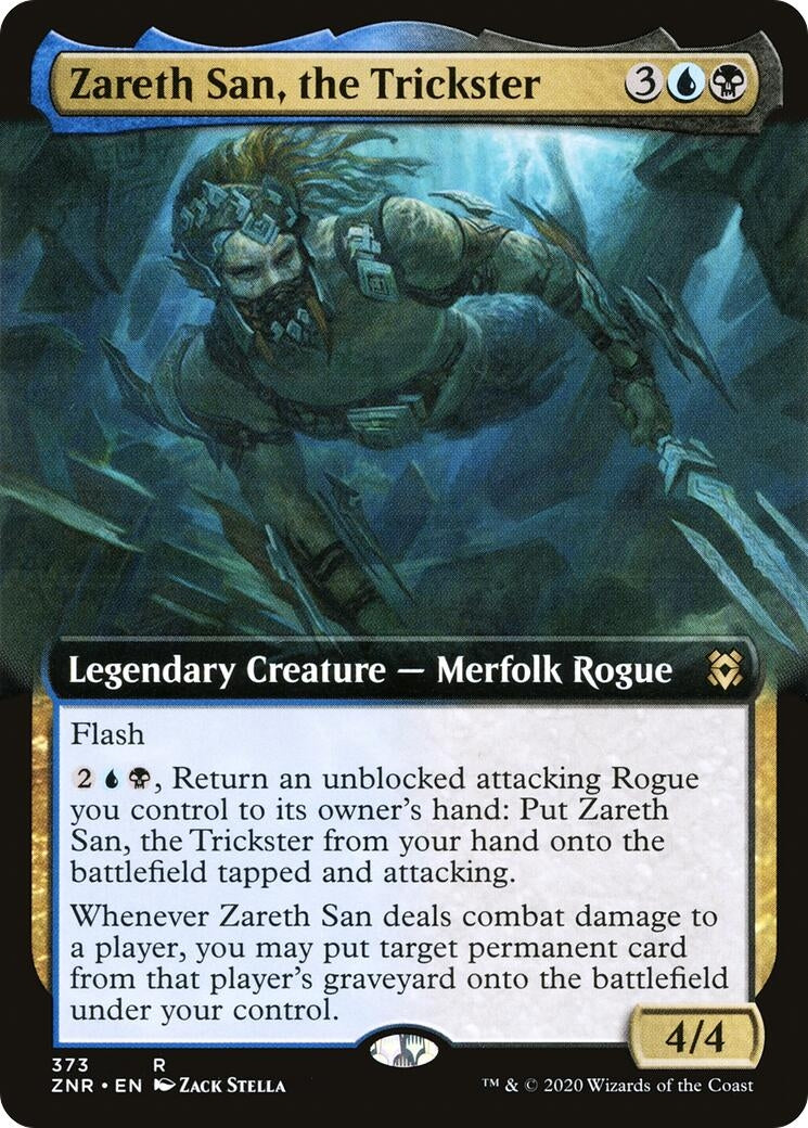 Zareth San, the Trickster (Extended Art) (373)