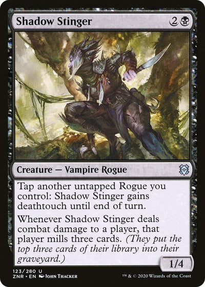 Shadow Stinger (123) (Zendikar Rising)