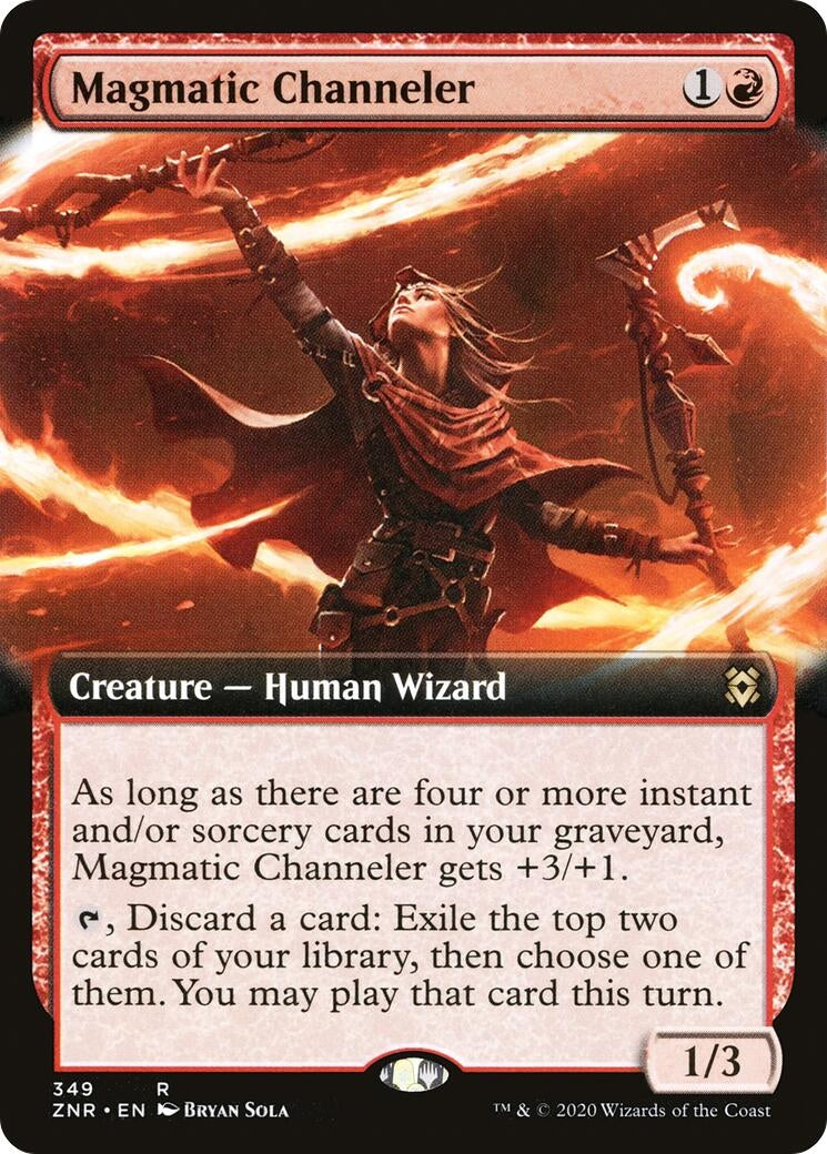Magmatic Channeler (Extended Art) (349) (Zendikar Rising)