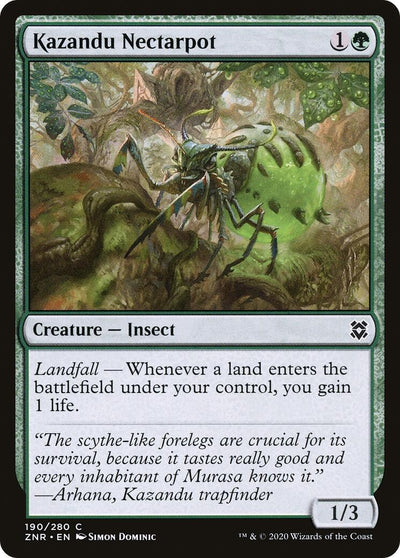 Kazandu Nectarpot (190) (Zendikar Rising)