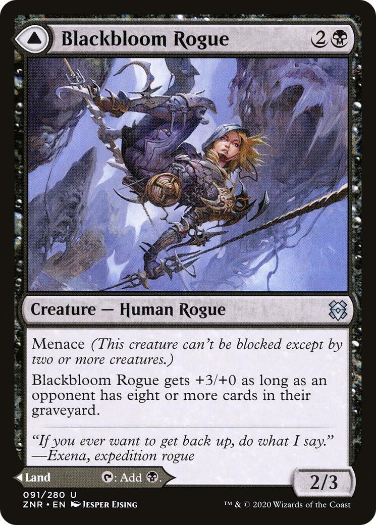 Blackbloom Rogue (91) (Zendikar Rising)