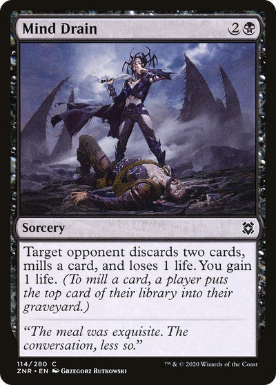 Mind Drain (114) (Zendikar Rising)