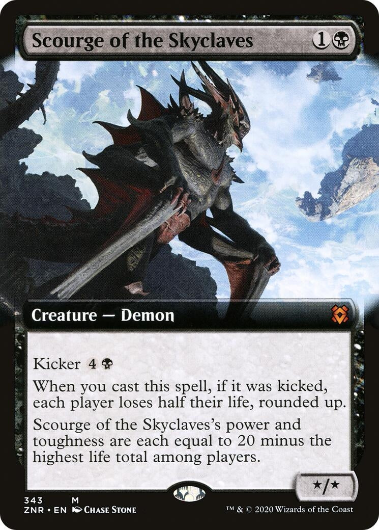 Scourge of the Skyclaves (Extended Art) (343) (Zendikar Rising)