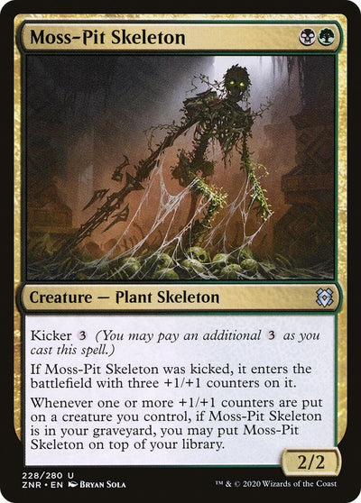 Moss-Pit Skeleton (228) (Zendikar Rising)