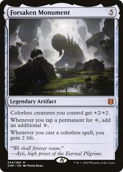 Forsaken Monument (244) (Zendikar Rising)