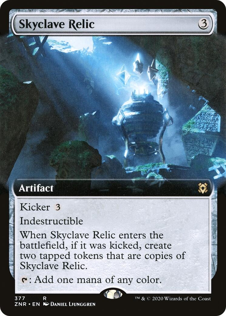 Skyclave Relic (Extended Art) (377) (Zendikar Rising)