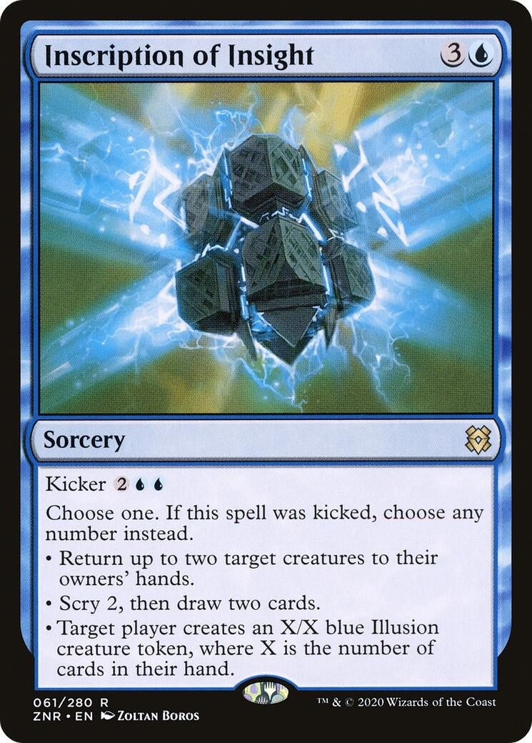 Inscription of Insight (61) (Zendikar Rising)