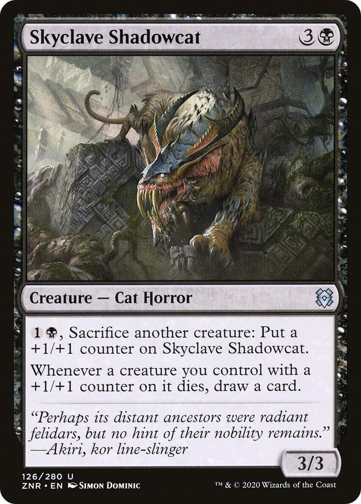 Skyclave Shadowcat (126) (Zendikar Rising)