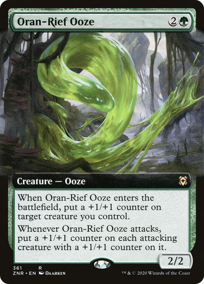 Oran-Rief Ooze (Extended Art) (361) (Zendikar Rising)