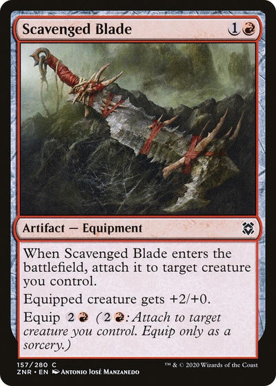 Scavenged Blade (157) (Zendikar Rising)