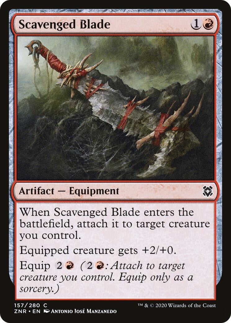 Scavenged Blade (157) (Zendikar Rising)