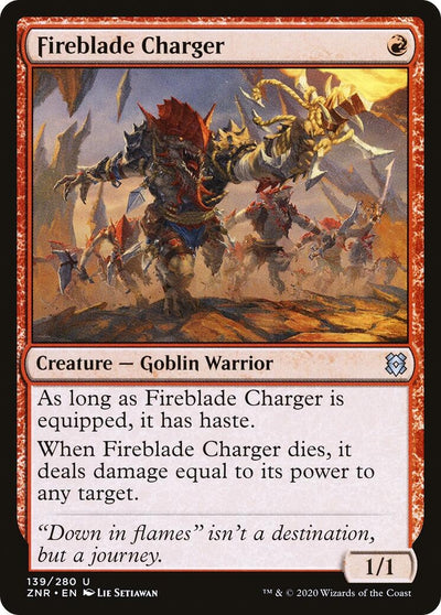 Fireblade Charger (139) (Zendikar Rising)