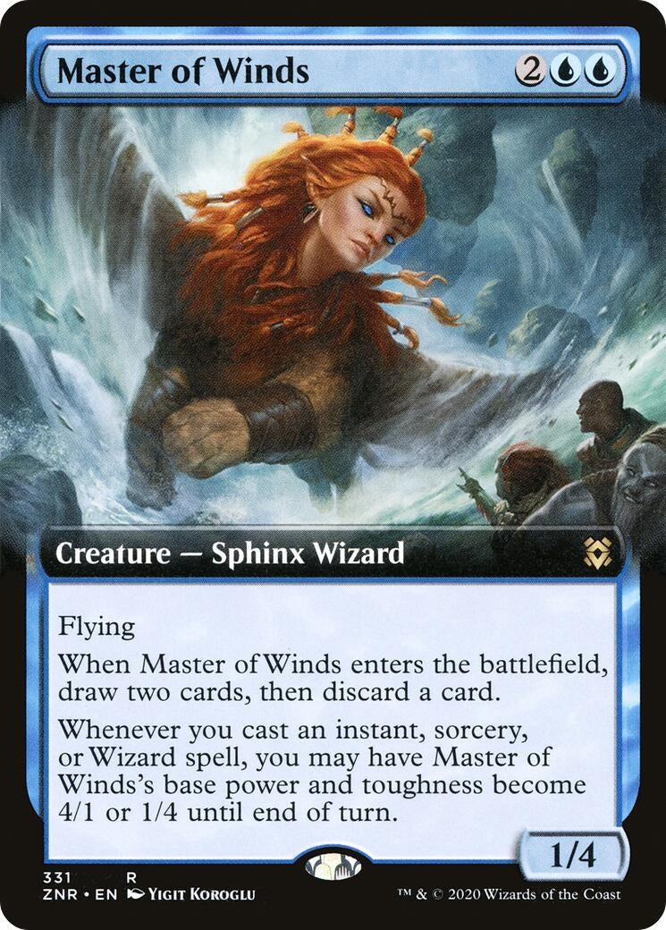Master of Winds (Extended Art) (331) (Zendikar Rising)
