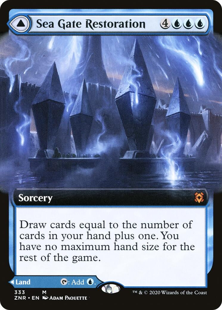 Sea Gate Restoration (Extended Art) (333) (Zendikar Rising)