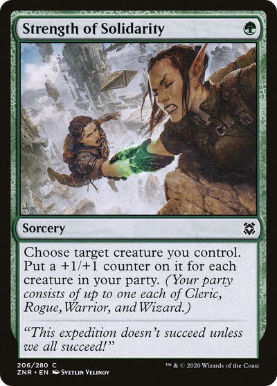 Strength of Solidarity (206) (Zendikar Rising)