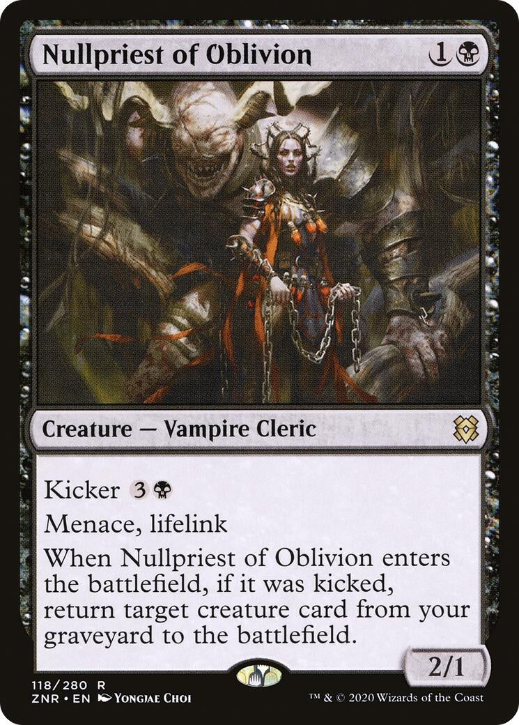 Nullpriest of Oblivion (118) (Zendikar Rising)