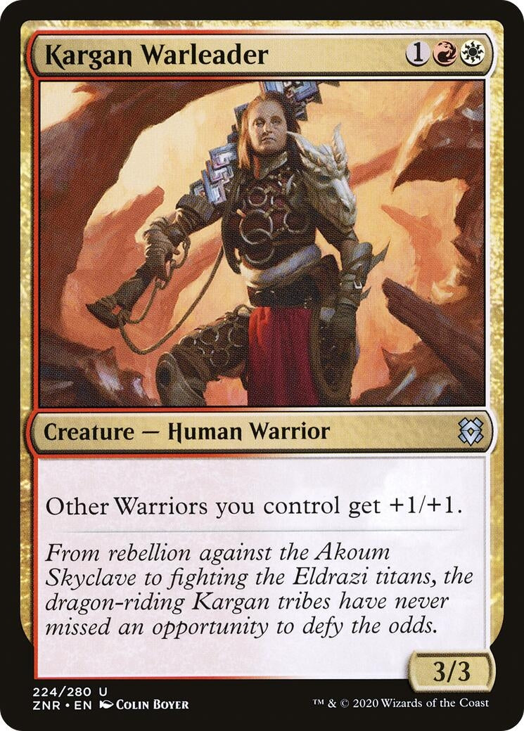 Kargan Warleader (224) (Zendikar Rising)