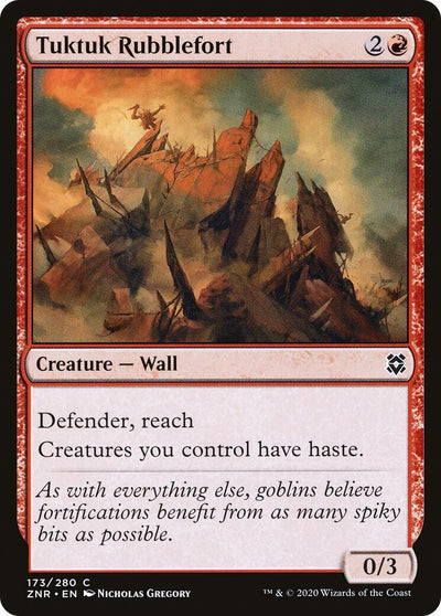 Tuktuk Rubblefort (173) (Zendikar Rising)