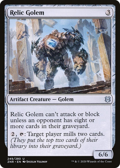 Relic Golem (249) (Zendikar Rising)