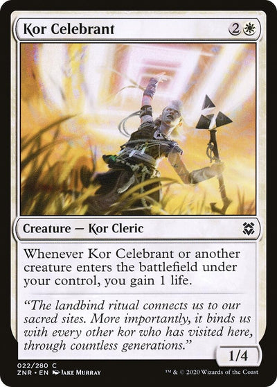 Kor Celebrant (22) (Zendikar Rising)