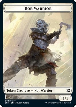 Kor Warrior Token (4) (Zendikar Rising)