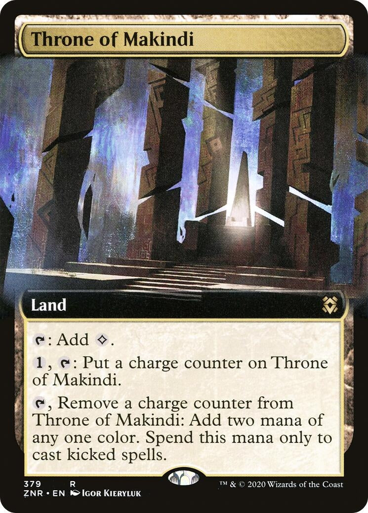 Throne of Makindi (Extended Art) (379) (Zendikar Rising)