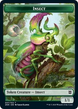 Insect Token (7) (Zendikar Rising)