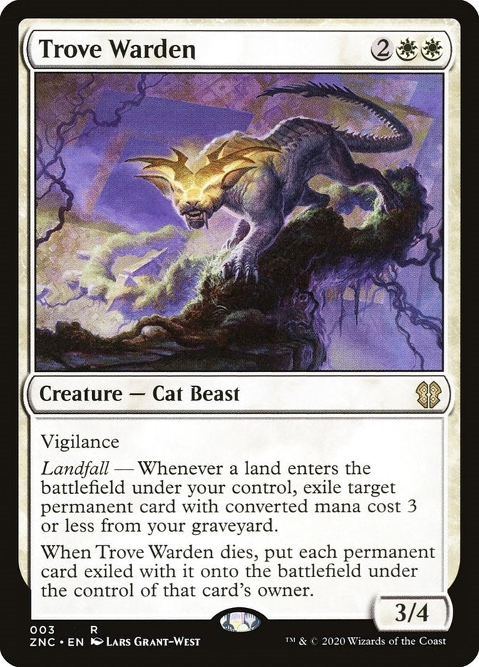 Trove Warden (3) (Commander: Zendikar Rising)