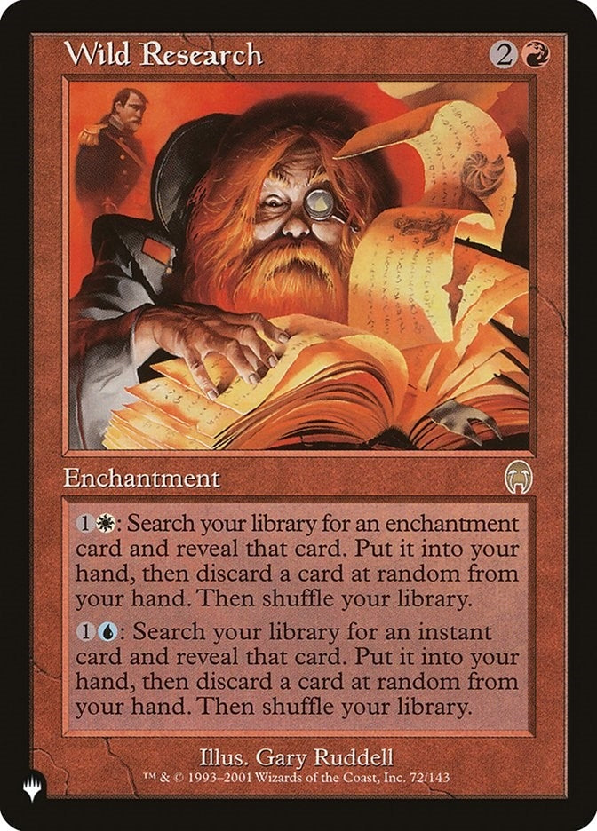 Image for Wild Research (72/143) - Magic: The Gathering