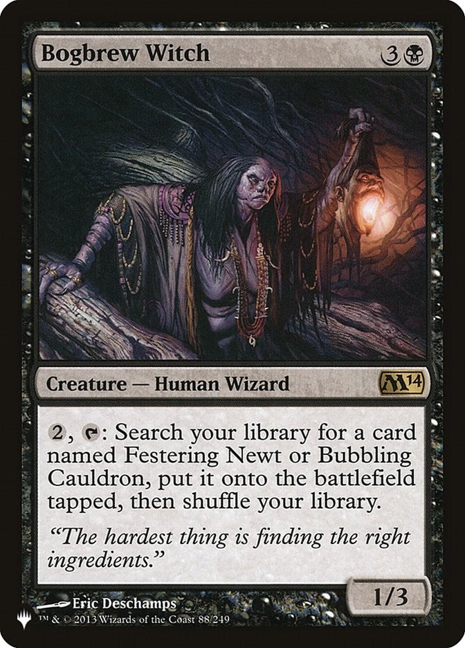 Bogbrew Witch (88/249) (The List Reprints)