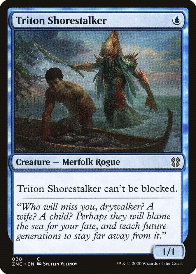 Triton Shorestalker (38) (Commander: Zendikar Rising)