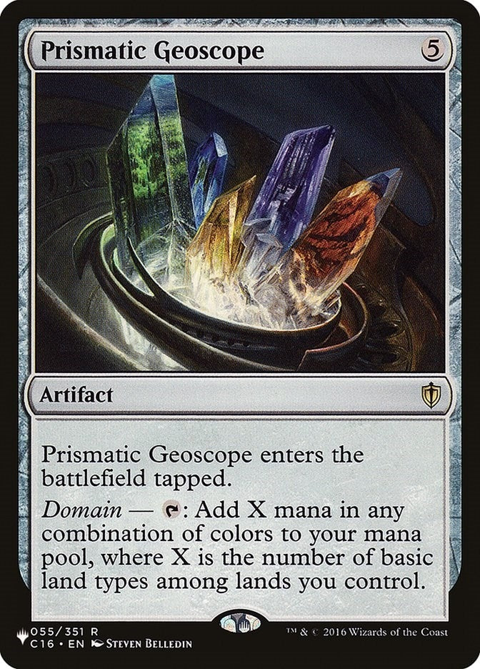 Prismatic Geoscope (055/351) (The List Reprints)