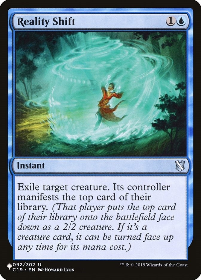 Reality Shift (C19) (092/302) (The List Reprints)