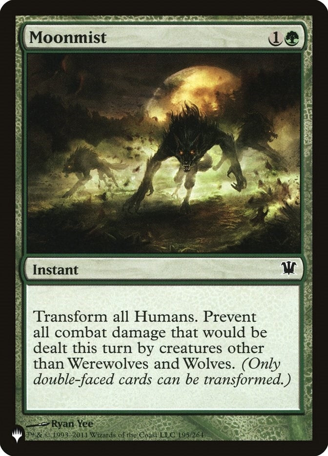 Moonmist (195/264) (The List Reprints)