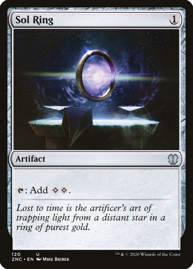Sol Ring (120) (Commander: Zendikar Rising) (ZNC)