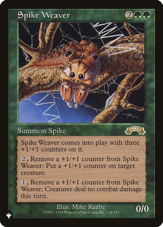 Spike Weaver (128/143) (The List Reprints)