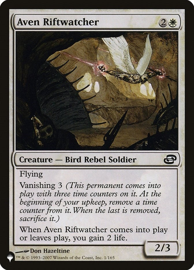 Aven Riftwatcher (1/165) (The List Reprints)