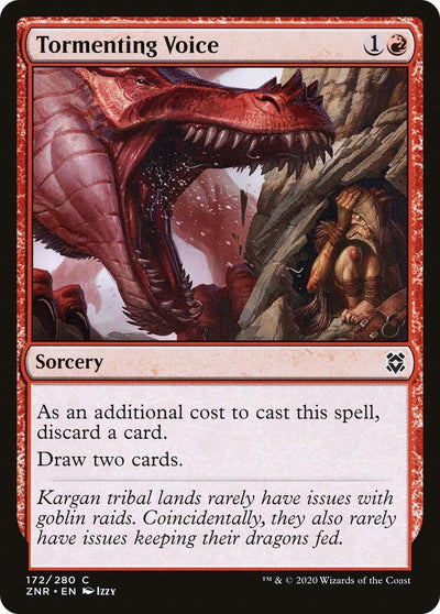 Tormenting Voice (172) (Zendikar Rising)