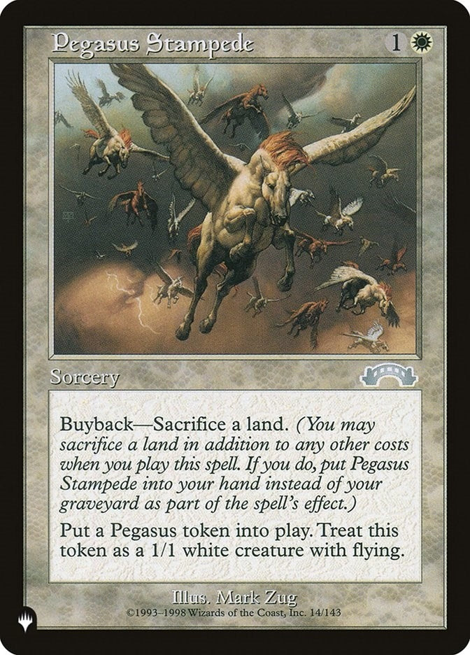 Pegasus Stampede (14/143) (The List Reprints)