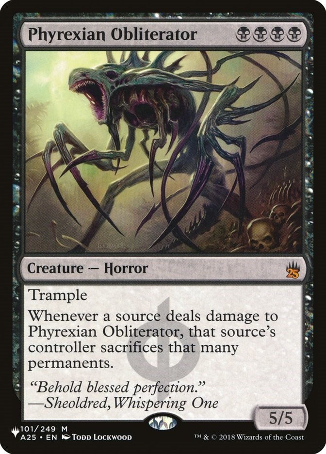 Phyrexian Obliterator (101/249) (The List Reprints)