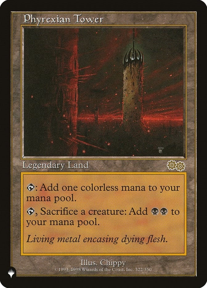 Phyrexian Tower (322/350) (The List Reprints)