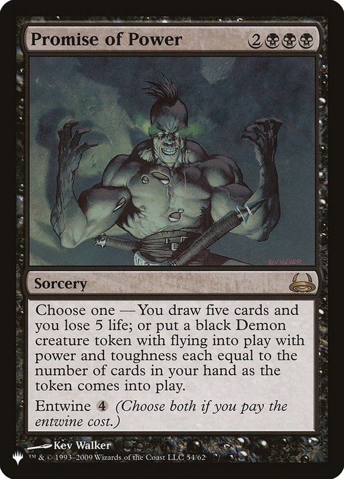 Promise of Power (54/62) (The List Reprints)