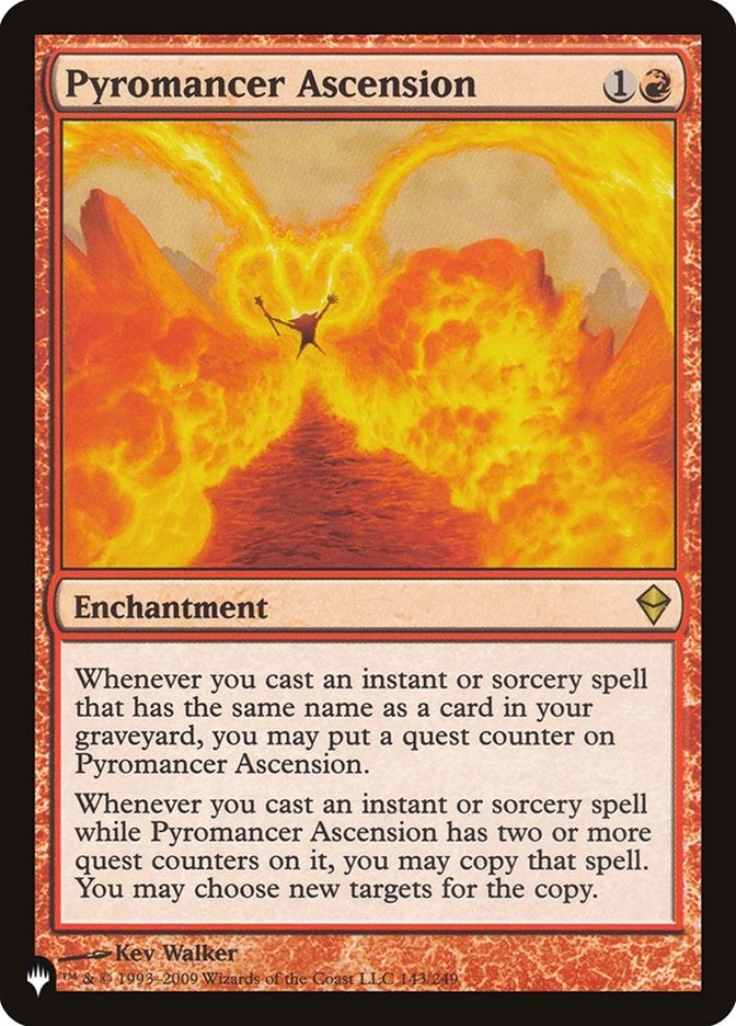 Pyromancer Ascension (143/249) (The List Reprints)